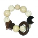 Heimess - 734930 - Hochet - Lune et Étoile