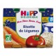 Hipp 2 Petits Pots Risotto de légumes Bio