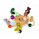 Hochet coeur Bidiboo Janod - Jouets des tout-petits 0-3 ans
