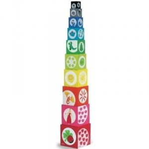 Janod - J05350 - Jouet Premier âge - Pyramid color