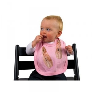 JIP - PT0351 - Ballerina Dancer Bib - Pink