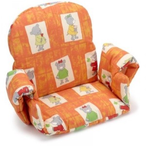 Herlag 05065-340 - Réducteur de siège - Orange, motif souris (import Allemagne)