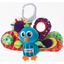 Learning Curve - Lamaze - Jouet - Hochet Jacques le Paon - 15cm x 26cm   (Import Grande Bretagne)