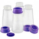 Lot de 4 flacons de conservation