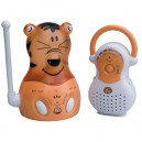 LBS Medical - Ecoute-Bébé - Emetteur Récepteur - tigre orange clair