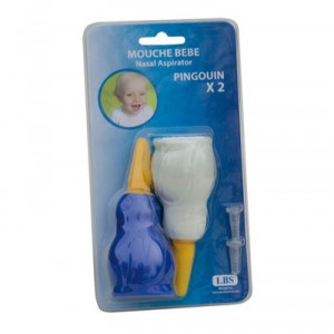 LBS Medical -Pingouin - Mouche Bébé Mécanique - 2 Unités