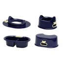 Pot, marine/beige