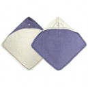 Lodger - BB005 - Sortie de bain - Purple-Bubbler - 100% Coton - Réversible