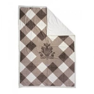 Lodger - DMC010 - Coverage Tiles - Camel / White - 100% cotton - for bed Bars