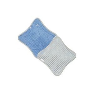 Lodger - DMC013 - Coverage Tiles - Blue / White - 100% cotton - for bed Bars