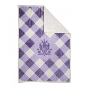 Lodger - DMC014 - Coverage Tiles - Parma / White - 100% cotton - for bed Bars