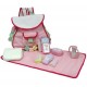 Logitoys - 113865 - Poupées  - Sac A Langer A Dos + 11 Accessoires + Matelas A Langer