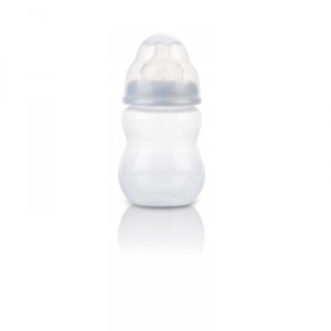 Nuby - ID1130 - Biberon en Polypropylène à Col Large - 330 ml - Neutre