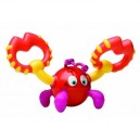 Nuby - ID497 - Figure de Dentition et à Saisir - Forme Crabe - Rouge / Jaune