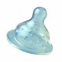 Nuby - ID906 - Lot de 2 Tétines pour Biberons à Col Large - Neutre