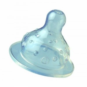Nuby - ID906 - Lot de 2 Tétines pour Biberons à Col Large - Neutre