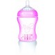 Nuby Natural Touch - NT68010 - Biberon Polypropylène - 330 ml - Rose