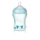 Nuby Natural Touch - NT68028 - Biberon Polypropylène - 240 ml - Vert
