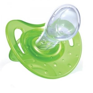 Tétine calmante Natural Touch avec boîte à tétine, silicone, taille 2
