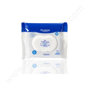 MUSTELA BEBE Lingettes visage au PhysiObébé