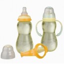 Nuby - Biberon 300 ml Col Standard - Tetine Anti Goutte 4M+ 