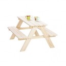 Pinolino Table enfant "PicNic" 4 places