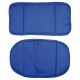 Coussin de chaise haute bleu