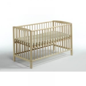 Ideas - Baby cots - Cot with bars 60x120 cm solid Beech (Germany Import)