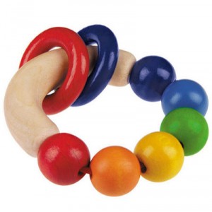 Selecta Wooden Rattle Rondello