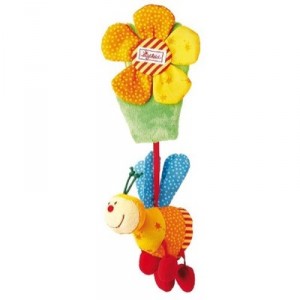 Hanging flower toy