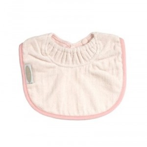 Silly Billyz - 12612 - Bib - Cotton with Mini Pass Anti Leak - Pale Rose - 0 - 24 months