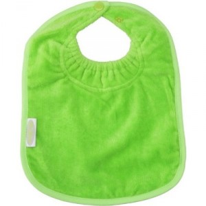 Silly Billyz - 22602 - Bib - Cotton with Junior Col Anti-Leak - Lime - 3-36 months