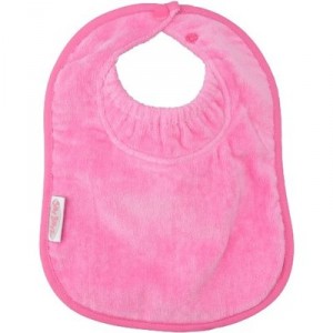 Silly Billyz - 22603 - Bib - Cotton with Junior Col Anti-Leak - Pale Pink - 3-36 months