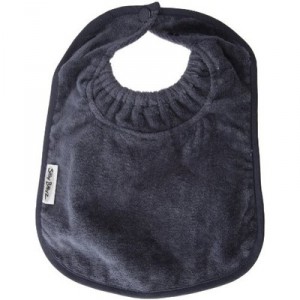 Silly Billyz - 22606 - Bib - Cotton with Junior Col Anti-Leak - Navy Blue - 3-36 months