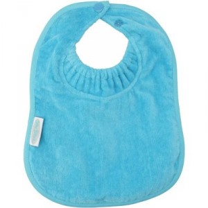 Silly Billyz - 22611 - Bib - Cotton with Junior Col Anti-Leak - Aqua - 3-36 months