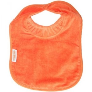 Silly billyz - 22619 - Bavoir - Junior Coton avec Col-Anti Fuite - Orange - 3-36 mois