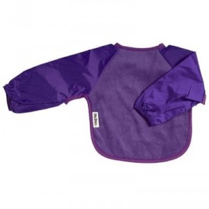 Silly billyz - 3052232 - Bavoir - Manches Longues en Polaire - Violet - 6-24 mois