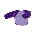 Silly billyz - 4053132 - Bavoir - Manches Longues en Polaire - Lilas et Violet - 18-36 mois