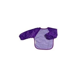 Silly billyz - 4053132 - Bavoir - Manches Longues en Polaire - Lilas et Violet - 18-36 mois