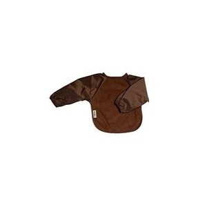 Silly Billyz - 4061515 - Bib - Long Sleeve Fleece - Chocolate - 18-36 months