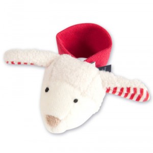 Sophie the Sheep rattle strap