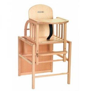 Storchenmühle - 7238.000.00 Happy-Baby II - High Chair from 6 months - Color natural beech ...