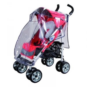 Sunnybaby - 10097 - Habillage pluie universel avec fenêtre pour poussettes avec canopy (Import Allemagne)