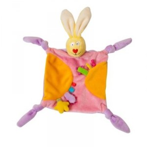 Taf Toys - 11055 - Doudou Rembourré - Lapinou - Lapin - Vert