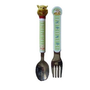 Tigex - 110165 - baby food - Set 2 Stainless Steel Cutlery