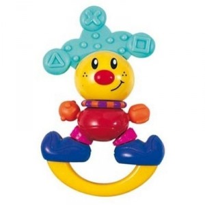 Tigex - Shapes and Colors - Clown Rattle - 3 months