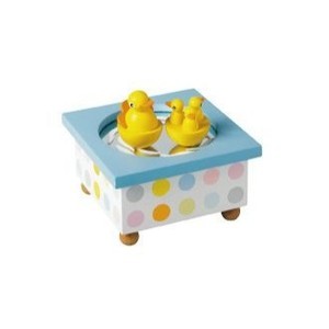 Trousselier music box wooden DUCK