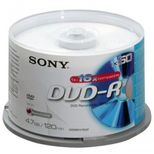 Support 16x DVD-R 4.7GB Sony x40 10 - ip channel it (40X10DMRSPIP-ITC)