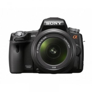 Sony DSLR-A55/SLT-A55V with 18-55mm