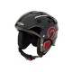 ALPINA - Grap Junior - Casque de ski - Noir/Rouge - 51-54